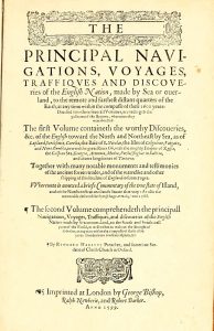 The Principal Navigations, Voiages, Traffiques and Discoveries of the English Nation